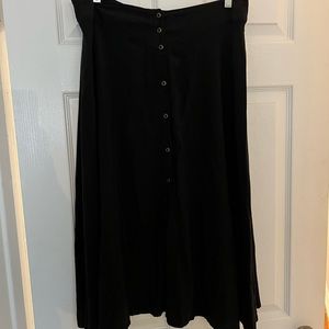 Black skirt